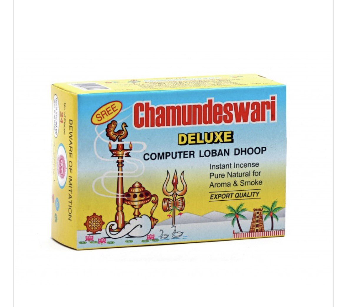 CommanMan777589's tweet photo. Dhoop Name - Maa Chamundeshwari

Company name - A.M.S. Perfumery Works 

Owner name - NAYAZ 

Location - Tamil Nadu and Karnataka

Who buys Hindu ! Why ?? because they dont know the owner

Who confirms that is it not made H@l@l by spitting ??

Why use our god to make money as we are K@@firs

Name Jih@d