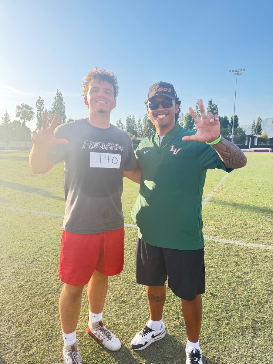 Ant_Miller85's tweet photo. Bang! 5/5! Blessed for the opportunities to be coached at the highest level and compete against some great athletes this week at the University of Redlands! @GOHS_WolfpackFB @GOHShoops @CoachRamirezGO 

Thank you @UR_CoachGood , @Coach1Mike and the rest of the Redlands staff for hosting an amazing camp!

Grateful for the opportunity to connect with some Great Coaches, Thank you @terrance_gant @CoachJPRoberts @Tana_Vea @CoachFett_NAU @ @CoachJai_ @rexdesso15 @JDiMinno @AustenJacobs @CoachDiedrick for your coaching and time!

Back to work prepping for a killer Senior Season!