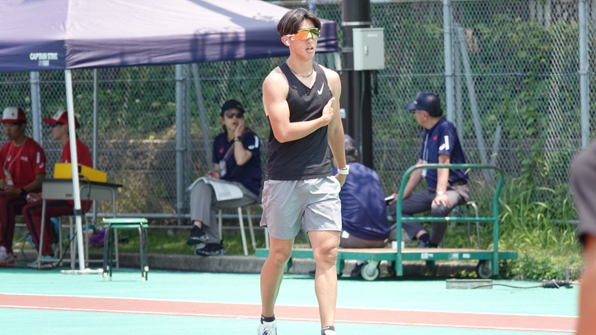 jaaf_official's tweet photo. 【#日本選手権】1日目

◆6/12（金）タイムテーブル
13:20 女子円盤投決勝
14:00 女子棒高跳決勝
14:05 女子100m予選
14:30 男子三段跳決勝
14:38 男子1500m予選
15:03 女子100mハードル予選
15:35 男子100m予選
15:50 男子円盤投決勝
16:25 女子400m予選
16:47 男子400m予備予選
17:10 男子5000m予選
17:45 男子走幅跳決勝
18:10 女子100m準決勝
18:25 女子800m予選
18:30 女子やり投決勝
18:48 男子800m予選
19:15 男子3000m障害物決勝
19:35 女子100mハードル準決勝
20:00 女子5000m決勝
20:25 男子100m準決勝

応援よろしくお願いします🙋‍♂️🙋‍♀️

‼️前売・当日チケット発売中‼️
⇒https://t.co/T2euBV2AzO
🟥🟨🟥🟨🟥🟨🟥🟨🟥
6月12日（金）～14日（日）
#日本選手権 が、劇場アニメ『#ひゃくえむ。』とコラボ🤝
🟥🟨🟥🟨🟥🟨🟥🟨🟥
#ナンバーワンだけが見られる景色がある
#陸上 #アジア大会 #日本代表選考会