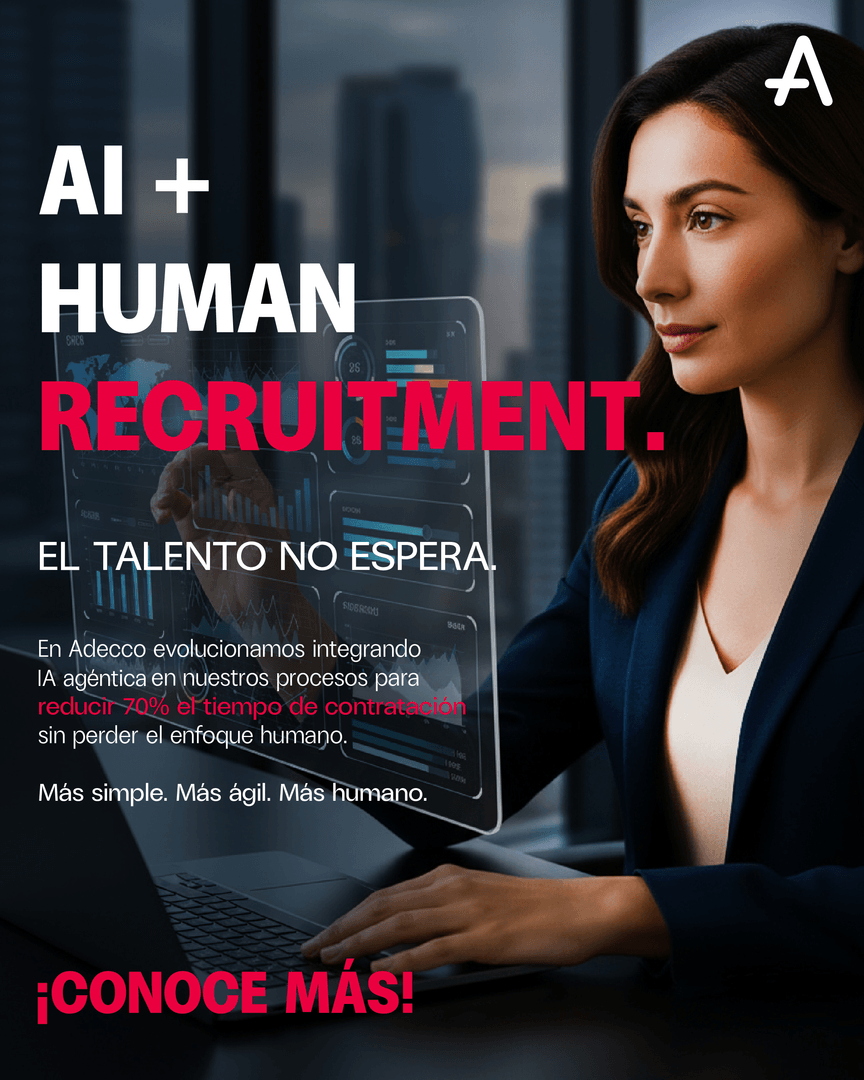 gchavezs's tweet photo. Hoy las empresas pierden candidatos por falta de velocidad, no por falta de oferta.

En Adecco evolucionamos integrando IA agéntica en nuestros procesos para reducir 70% el tiempo de contratación sin perder el enfoque humano.

Más simple. Más ágil. Más humano.

Conoce cómo… https://t.co/SvOuhVBlP9