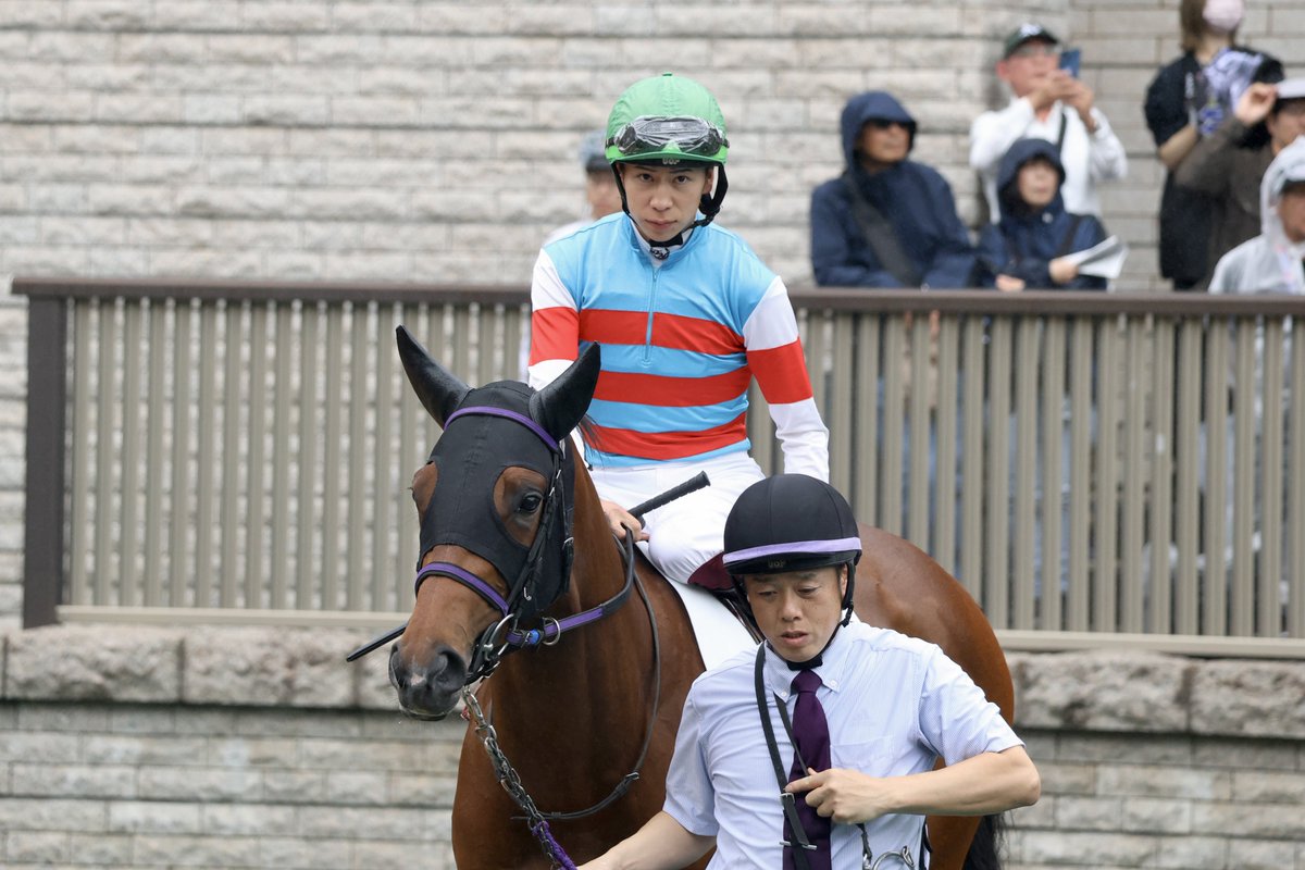 tmk_m3's tweet photo. 🌼ジュンヴォルティス 横山武史騎手

2026.6.7 東京5R 2歳新馬 https://t.co/gfFps5j61r