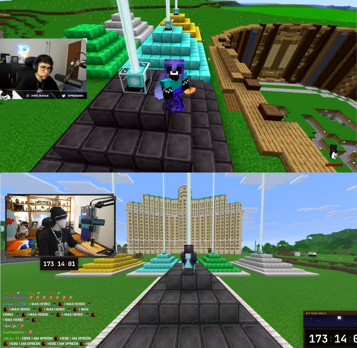 sflightblue's tweet photo. Survival 2021 / Hardcore 2026
Spreen tiene 2 beacon de netherite hechos https://t.co/FmIsZR9Ayz