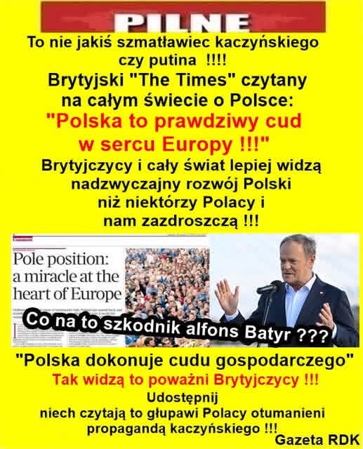 DanutaDanutal7's tweet photo. @takiJa14 @patrykmichalski Melodia bezrozumnych na usługach PiS  I szamba PiS  Republiki . Jak się czyta takie głupoty to nie wiadomo czy się śmiać czy płakać. https://t.co/uwwuvnpEZW
