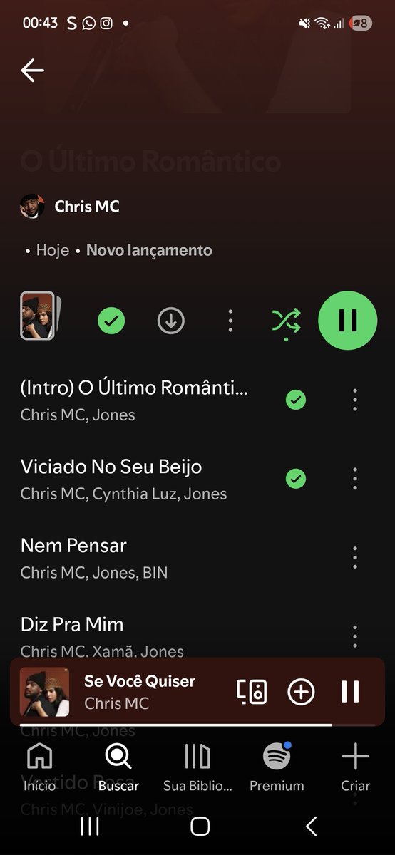 thayanerafs_'s tweet photo. Avisa que o último romântico tá na área "Pra falar de amor só o @Ochrismc " 🤎🤎🤎🤎 https://t.co/z5N8Y7mzZU