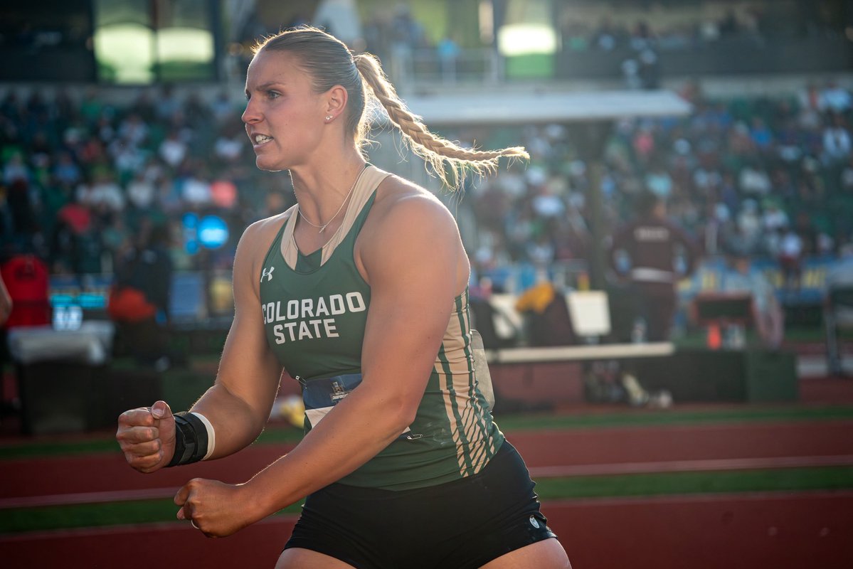 CSUTrackFieldXC's tweet photo. All heart ๐ซถ
Thank you Makayla for everything you have done for Colorado State! ๐
#Relentless x #CSURams https://t.co/8hZfZzFEjR