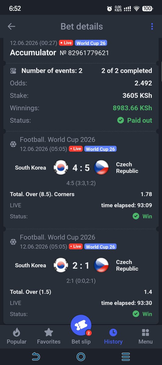 taita_apple's tweet photo. Breakfast is served 🤑
Won ✅
Small but sure 💯
#PARIPESA https://t.co/mkNli5jl3m