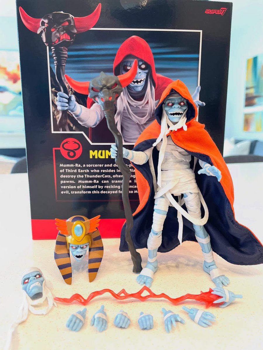 ThunderCatsUlt's tweet photo. Wave 15 unboxed!! These stunning pictures by Casey Sanborn shows off the magic of @super7store in all its glory. Can my delivery hurry up please? These look fantastic!!!! #thundercats #super7ultimates #wewantmorethundercats https://t.co/ZH1Ufse77X