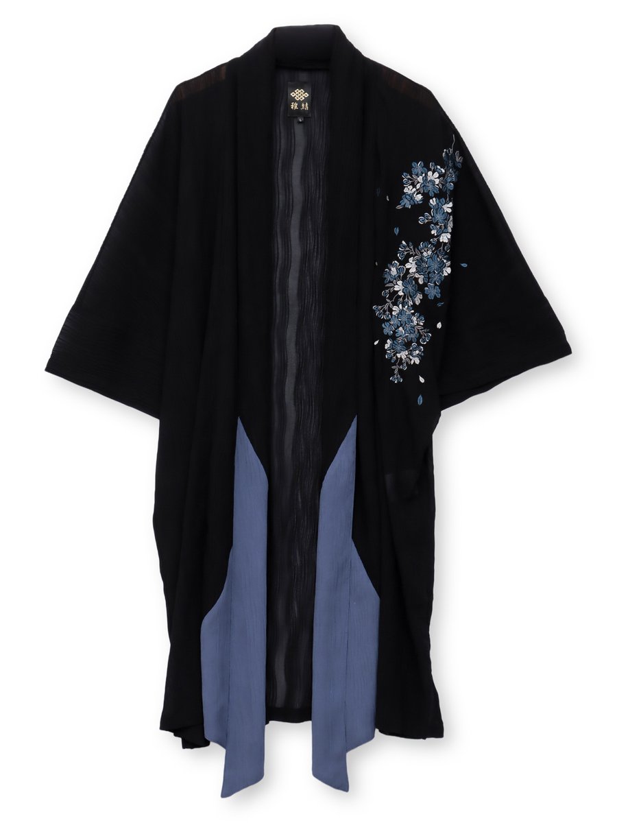 RyugiAssaku's tweet photo. 【雅結】

桜刺繍 楊柳素材 ロングカーディガン

size：M-XL
¥6,990　(税込)

商品番号 0315928

▼商品ページはこちら
https://t.co/XAuUyeAksk https://t.co/OmThGdFHXt