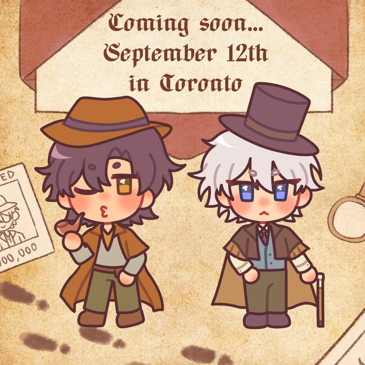 mintsushii's tweet photo. Save the date~ 💌 09.12.2026
.
A Link Click event is coming soon to Toronto! Will you help the trio solve the mystery? https://t.co/FUepkecvhf