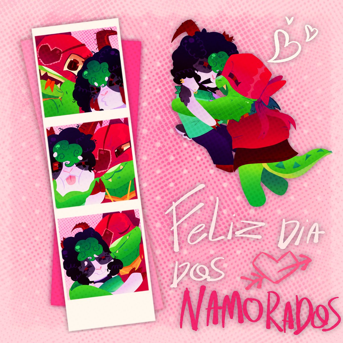 RiseRaphLover's tweet photo. Happy dia dos namorados!! 🇧🇷❤️ —

Really grateful for having her today
(〃^ー^〃) !!

#yumeship #rottmnt https://t.co/HxdenVCePf