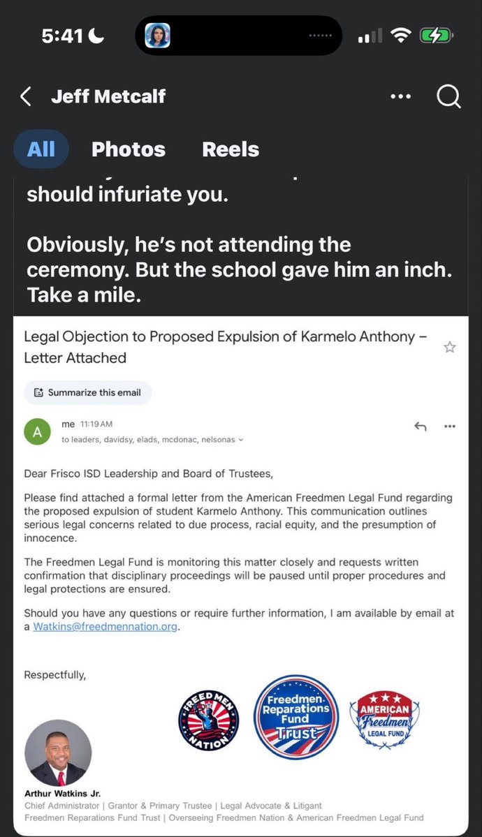 American Freedmen Legal Fund tweet media