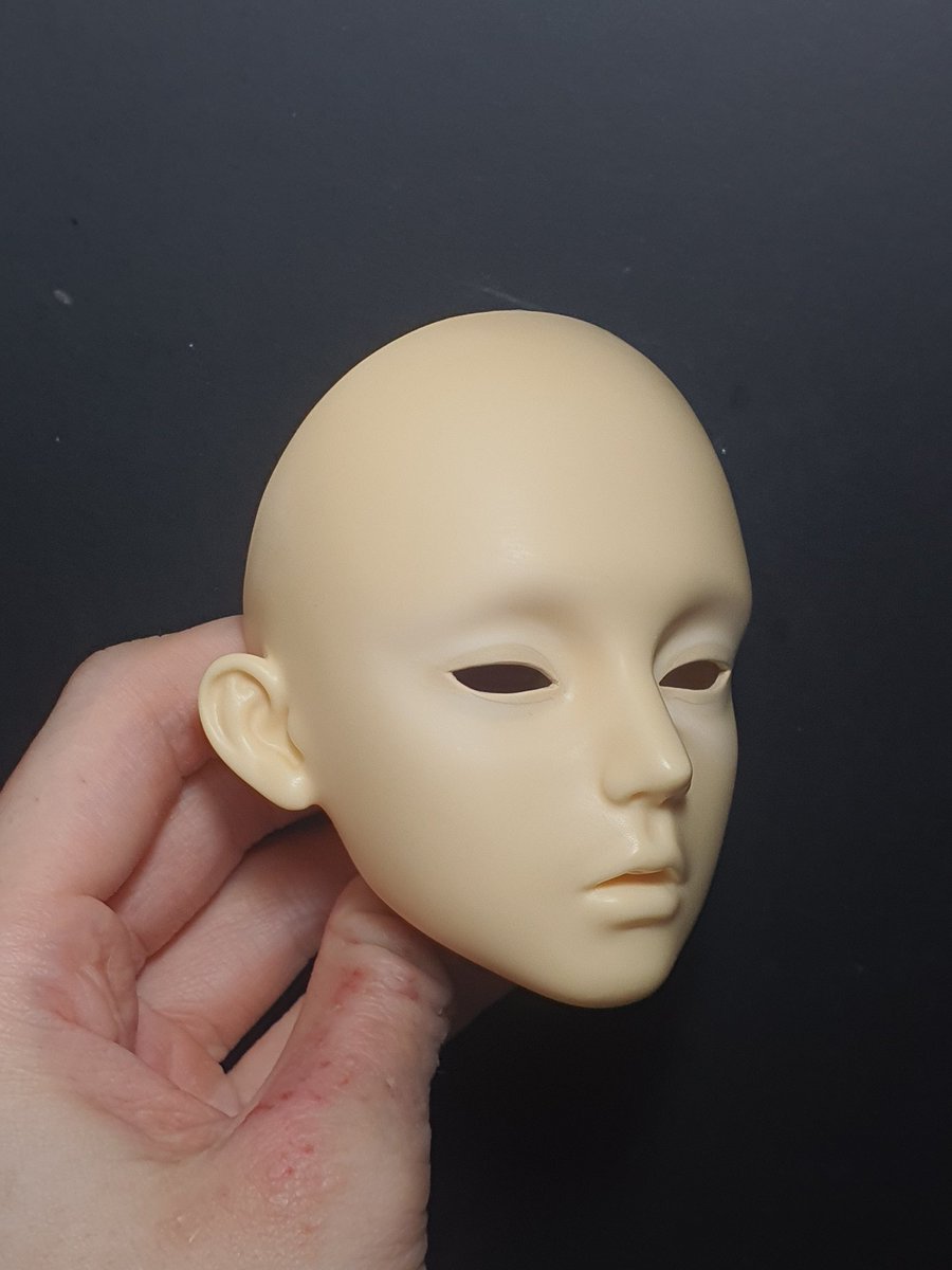 custom_mel's tweet photo. BJD
기존작업���서 추가 눈매 커스텀
(퍼티 부분 병행, 조색 O) https://t.co/hKMrekYHDd