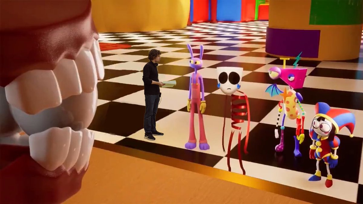 KipAshleyy's tweet photo. 'BACKROOMS' Director Kane Parsons has reportedly been transferred into The Digital Circus. 

"Dude am I gonna be stuck here forever? I just directed a movie man c'mon what the fuck." 

(Source: @DiscussingFilm) https://t.co/Ib1NRFJRKr