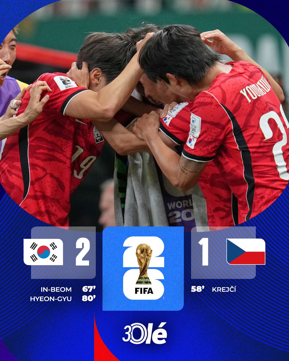 Atienz11a's tweet photo. نهاية اليوم الأول بالمونديال🔥🔥🔥✅

 #كأس_العالم #fifaworldcup 
#كوريا_الجنوبية_التشيك https://t.co/uB35aLSgIe