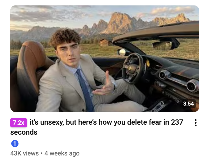 natecurtiss_yt's tweet photo. One of the coolest channels of the day. 

Excellent branding and good use of outlier research. 

Channels like this don't blow up because they make "raw" videos. It goes deeper. https://t.co/KWJjWM0LIm