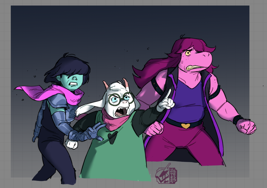 jam_etc_art's tweet photo. what if I reposted more #deltarune stuff https://t.co/tEW69imfb5