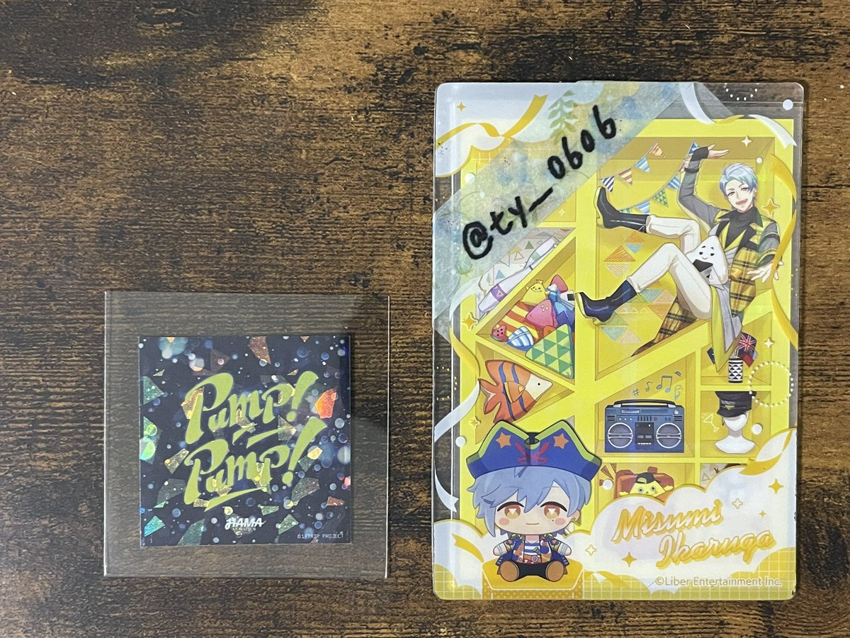 ty__0606's tweet photo. 【交換】18TRIP エイトリ 劇場版 おもてなしライブ おもライ 入場者特典 ホログラムステッカー

譲）　Pump!Pump!
求）　夜にダンス

・郵送交換

検索からもお気軽にお声掛けください https://t.co/7HnRq8I8K9