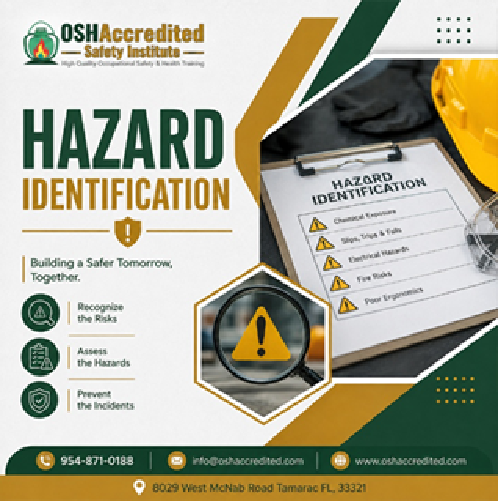 oshaccredited's tweet photo. Spot risks before they cause harm. Master hazard identification with expert-led training at OSHAccredited Safety Institute today.
Visit us at https://t.co/Uy3lomvqh0

#HazardID #SafetyAwareness #RiskManagement #WorkplaceSafety #SafetyTips https://t.co/gDO2vUUjge