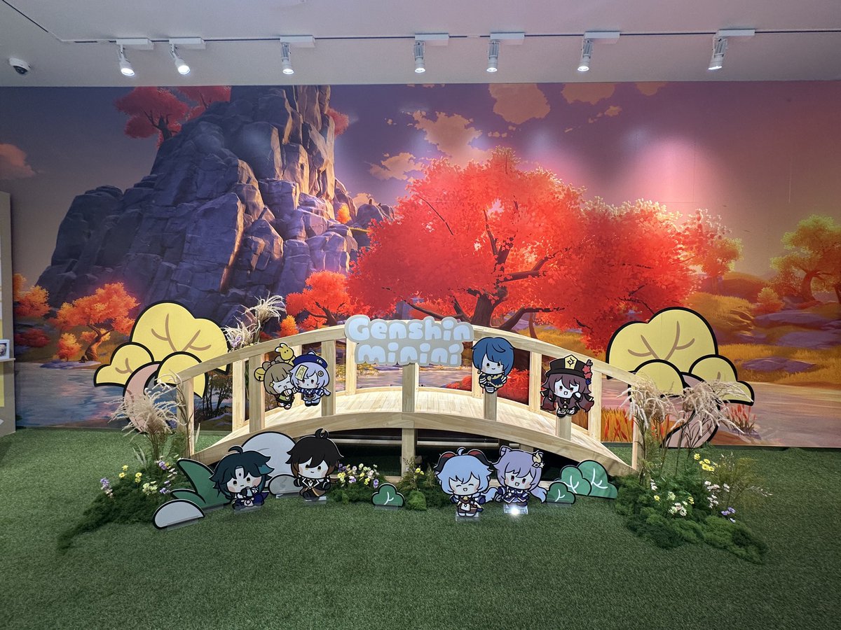 sai_muka's tweet photo. ぬいぐるみ買ってきました！
#Genshinminini_POPUP https://t.co/XCFdIqQfI0