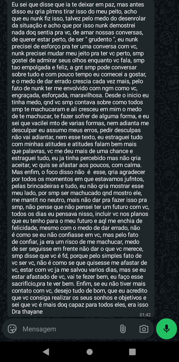 wonderthaay's tweet photo. fez esse drama todo pq eu queria algo sério e ele não.
do nada muda de ideia pq n coloquei ele mais como minha prioridade
e em menos de UM MÊS aparece NAMORANDO OUTRA
nunca foi sorte, sempre foi dedo podre 🙏 https://t.co/iJnjlCjzM9