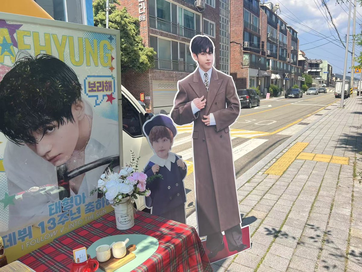 KIMTAEHYUNGBAR_'s tweet photo. Our original plan for today was unexpectedly disrupted, and we had to find a new location farther away on short notice.

We're truly sorry for the inconvenience and for taking up your time. If you have the time, you're more than welcome to stop by at any time. We would greatly appreciate it.

Thank you so much for your understanding and support! 💜