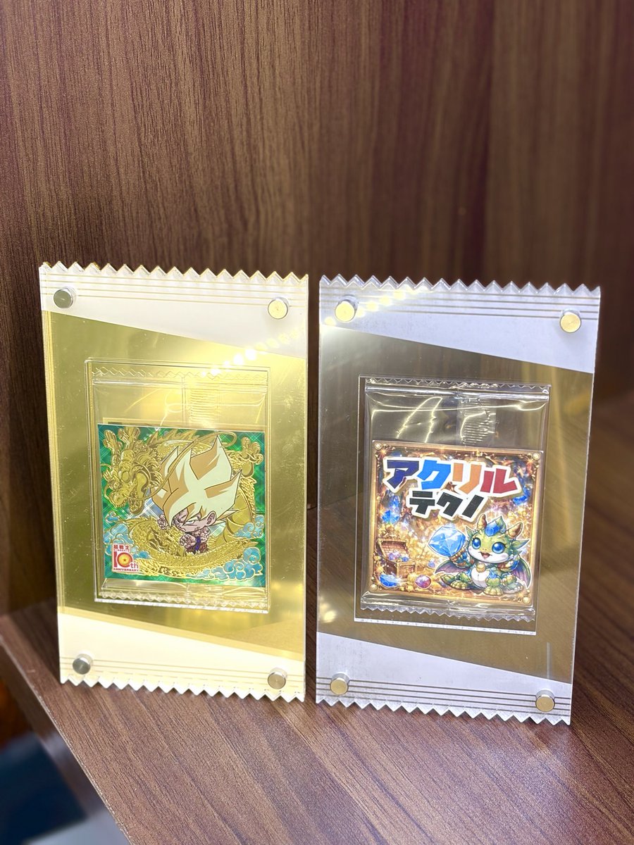 acrylictechno's tweet photo. 【シールウエハースディスプレイ】
好評発売中です！ https://t.co/LLVgBREF2L