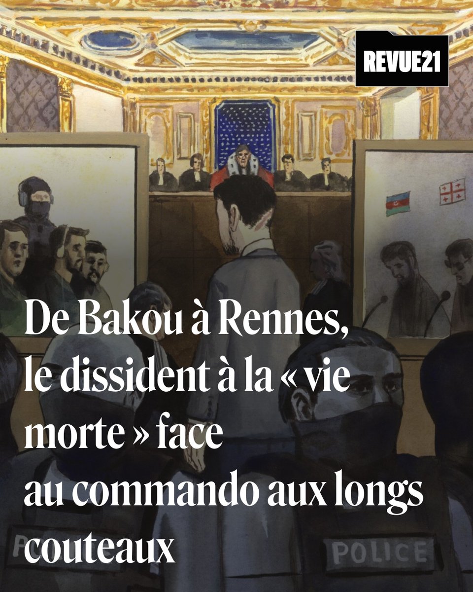 Revue21_'s tweet photo. L'opposant azerbaïdjanais Mahammad Mirzali a été victime de trois tentatives d'assassinat en France. Récit d'un procès d'assises aux dimensions inédites.
➡️ https://t.co/UT6unr4wQH https://t.co/r2DJsu4YJV