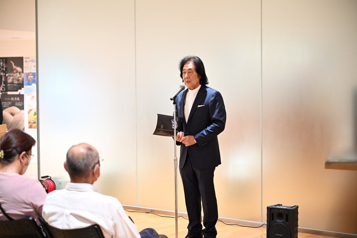 gpmomca's tweet photo. 【美濃陶芸の系譜　林正太郎展】〜7/12(日)開催中💁
先週6/6(土)に開幕しました🎊本展では、岐阜県重要無形文化財「志野」保持者である林正太郎先生の近作をご覧いただけます。
また、今週末の6/14(日)に当館学芸員によるギャラリートークを開催します。事前申込不要。どなたでもご参加いただけます🏄 https://t.co/tqIyOfcbKG