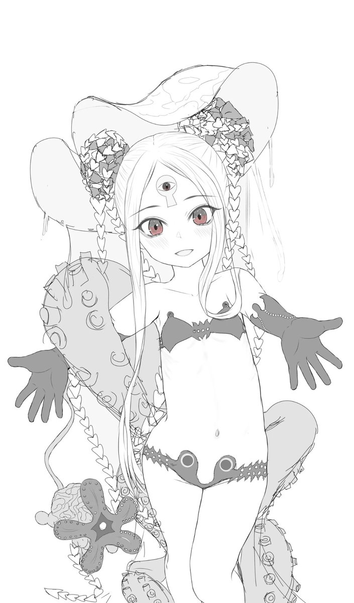 gluxua's tweet photo. Sketch ych commission https://t.co/EB7wZpZ0Td