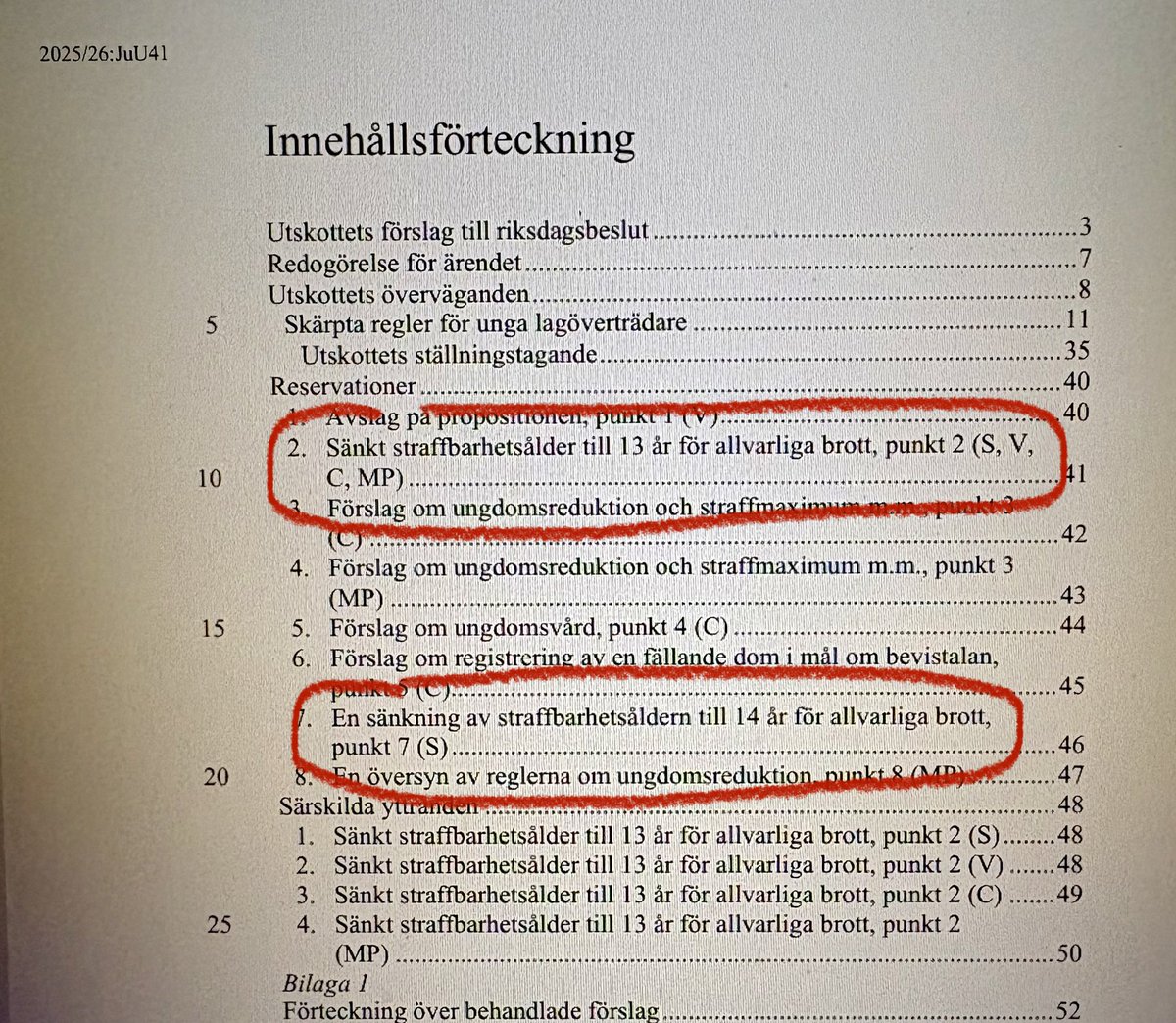 TeresaCarvalho's tweet photo. Igår ledde jag justitieutskottets möte och hörde inte förrän i efterhand att Strömmer på sin pressträff sa att ”S i utskottet inte valt att ligga fast på 14.” Falskt, se bild. 
S har i ett års tid sagt att vi kommer rösta nej till 13 och ja till 14. Tänk om Strömmer hade lyssnat. https://t.co/S3yFg1R8Bc