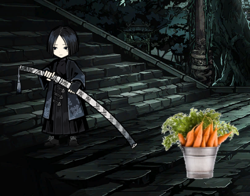 HumbleAppr's tweet photo. @wu_branch_adept Oh no.

I hope someone doesn't take this convenient bucket of carrots I have laid here while I take my leave. I would be so upset. https://t.co/NaQGGTUBQF
