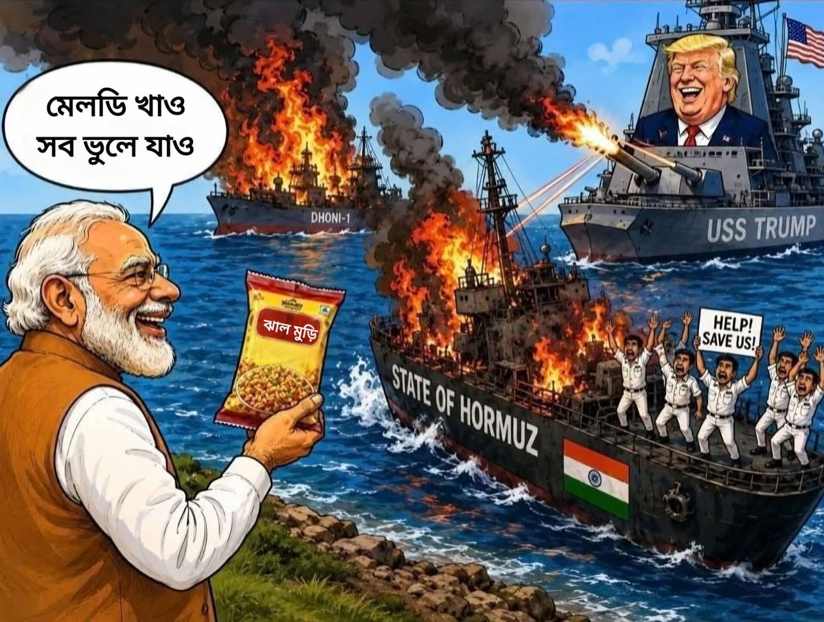 AITCITwing's tweet photo. Multiple Indian lives have reportedly been lost after attacks on our ships near the Strait of Hormuz. Yet where is the strong response from the Prime Minister?

How many more Indians must pay the price before accountability and decisive action are taken? https://t.co/isA8bWT6Ud