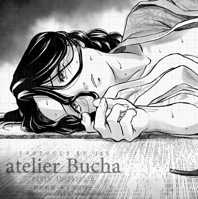 昭和前半お嬢さんと若奥様。胸より下も描いてあるけどそういうのは確実に大丈夫なSNSに流すか支部に置きます～w #atelierBuchaオリジナル 
