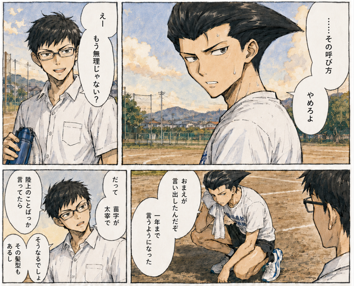 officialmootoon's tweet photo. 何のために走るのか。
その答えが、友人、そして地球を救うためだとしたら・・・。

名作『#走れメロス』が2026年に甦る。

『シン・走れメロス』前編 (0/4)

#漫画が読めるハッシュタグ https://t.co/41MZReHsXz