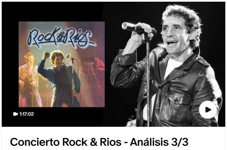 el_descampao's tweet photo. Más de 5 horas dedicadas al análisis del Rock &amp; Rios

Disponible en el Patreon de El Descampao

¡¡¡Anímate!!! https://t.co/spW8Jh6qEy