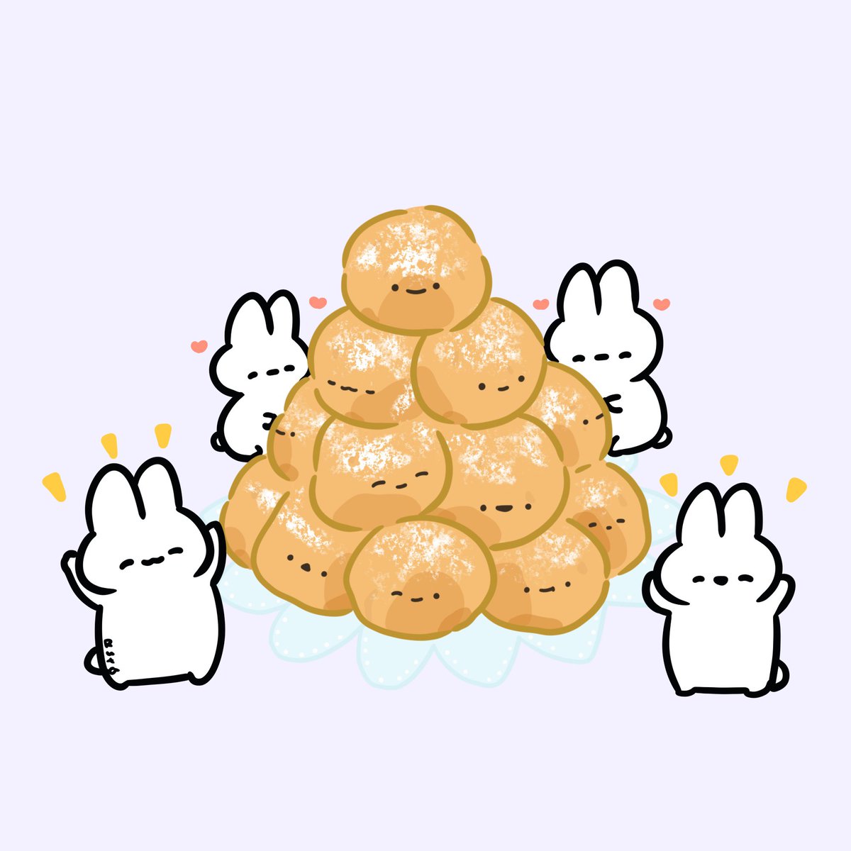 oitoma0415's tweet photo. しゅーくりーむたわーにおおよろこびなうさぎ

#イラスト #うさぎ #シュークリーム https://t.co/vi3mxhV5Xx