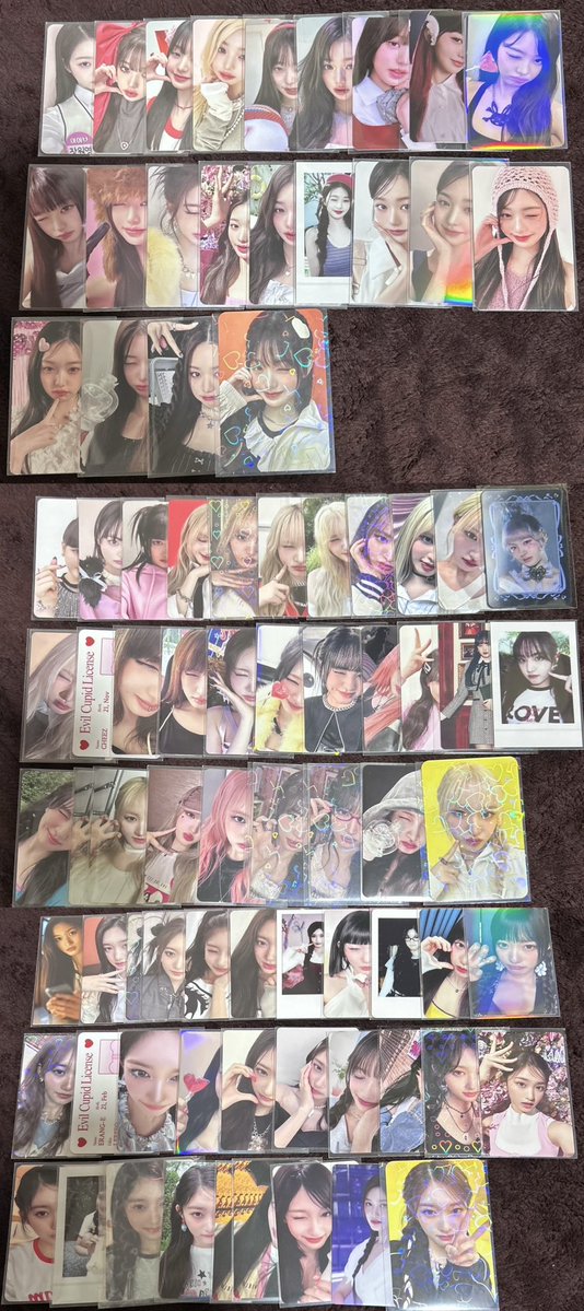 YurUu_ive's tweet photo. IVE 交換 買取 トレカ ガウル レイ ウォニョン リズ イソ REVIVE+ LUCID DREAM

求：ユジン、買取

譲：写真のもの
※4枚目出し惜しみ（交換優先）

買取はPayPayマネー（マネラ❌）、銀行振込等（ゆうちょ❌）

1000円以上⬆️で送料負担。
郵送にてのお取引です📮

お気軽にお声掛けください😊 https://t.co/X3oYRIzGdU