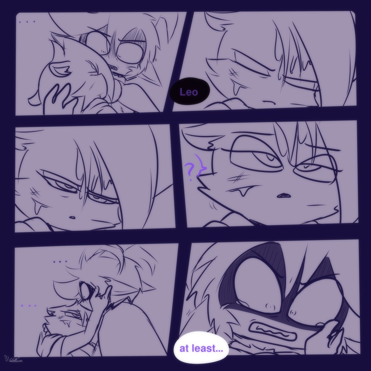 UrikoYuuki's tweet photo. They may both appear strong, but they both have their moments of weakness. They support each other, and although they don't need words, simply being there with an embracing silence between them is more than enough.

#cultofthelamb #cotl #cotloc #cotlthegoat https://t.co/Rx1rg11Adr