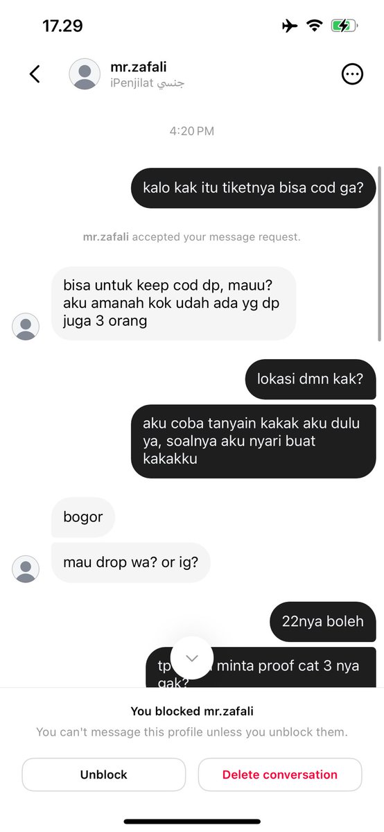 kl_nopqr_'s tweet photo. ‼️WARNING SCAMMERS TIKET BTS ARIRANG TOUR‼️
GAIS HATI HATI YA SAMA USERNAME IG/THREADS INI, dia penipu. ga masuk akal bgt konser masih 6 bulan lagi terus tbtb jual tiket CAT 1 karena alesannya ada acara 100 harian mamanya meninggal. bantu viralin gais #ARMYBANTUARMY https://t.co/RmtvfkYBl6