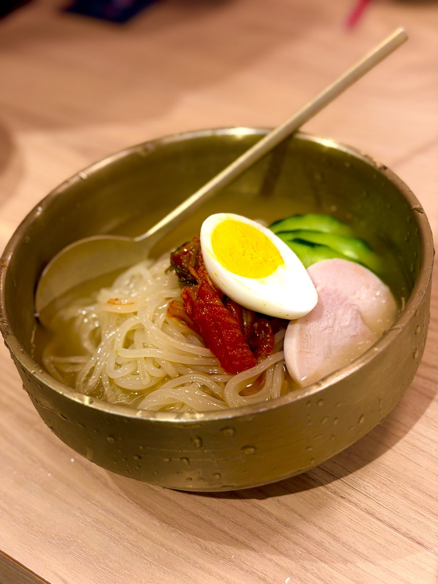 creative_racks's tweet photo. どこの冷麺かわかりますか？😊 https://t.co/I7U4mmiyKK