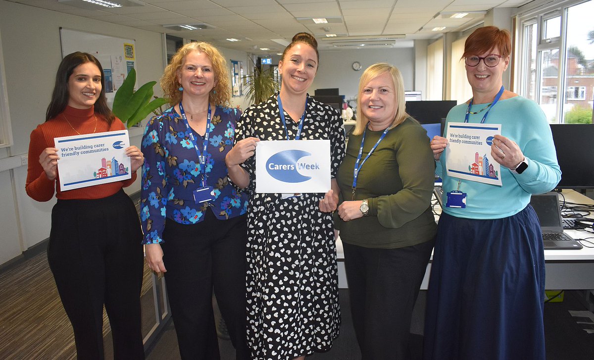 solihullcarers's tweet photo. We're proud to be working alongside Solihull Council to help build carer friendly communities.

By raising awareness and improving support for unpaid carers, we can make a real difference to carers across Solihull.

#CarersWeek #BuildingCarerFriendlyCommunities #UnpaidCarers https://t.co/oqdg4q0m5h