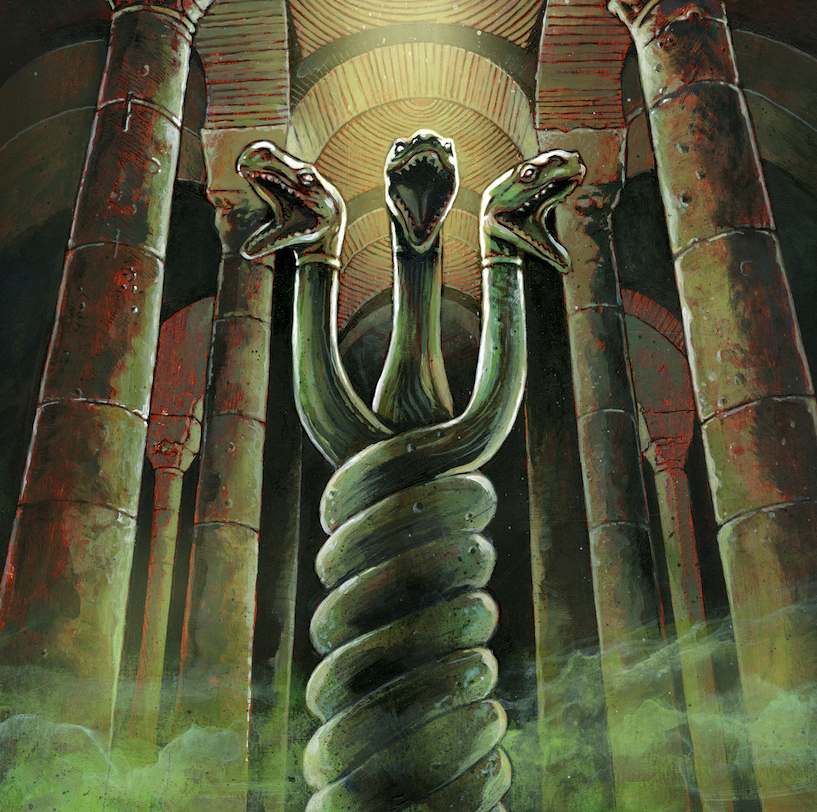 Chaosium_Inc's tweet photo. Pulp Cthulhu has the Two-Headed Serpent, but Cthulhu in Byzantium has (had?) the Three-Headed Serpent - 33% more eldritch? Nick and MOB will find out when they play Call of Cthulhu in Istanbul's Theodosian Cistern on Saturday night...
#callofcthulhu #rpg #ttrpg #actualplay https://t.co/7M44jRL1U9