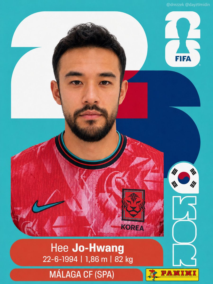 drezzek's tweet photo. Increíble el parecido del jugador sudcoreano Hee Jo-Hwang con la del boxeador amateur y ocasional streamer de simuladores de caminatas por el bosque
@Illojuan 
#WorldCup #WC2026 #futbol #fyp #illojuan #SouthKorea #MalagaCF https://t.co/mRqRjpsz0X