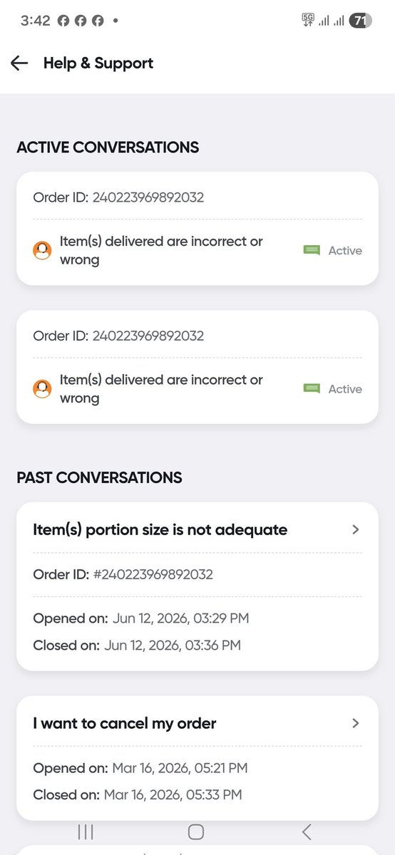 AnasPat20316005's tweet photo. @SwiggyCares @Swiggy https://t.co/jXnNVwwqXP