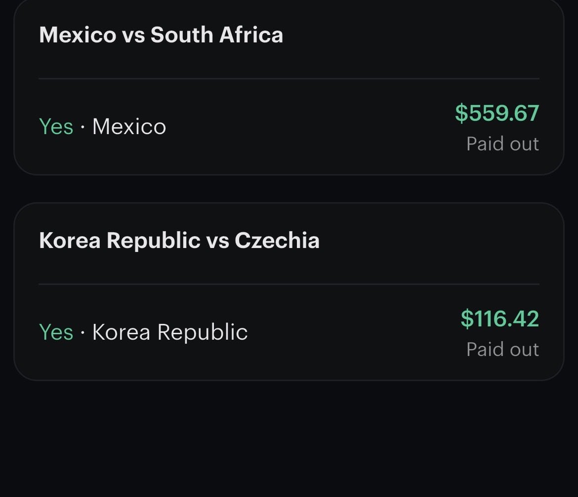 ColdProduct_'s tweet photo. Day 1 of betting on every World Cup game. Stay tuned for day 2 https://t.co/NLhvDqByCw