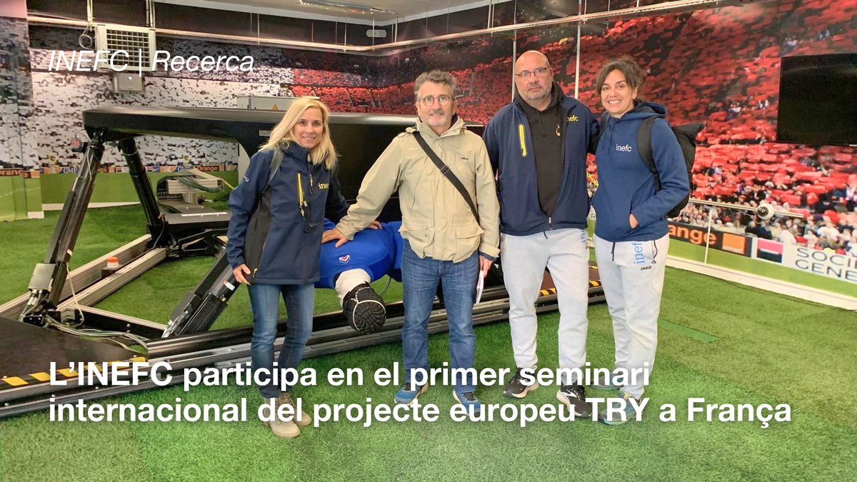 inefcat's tweet photo. 🔬 RECERCA | L’INEFC participa en el primer seminari del projecte europeu TRY (Teaching Rugby for Youth), al Centre d’Alt Rendiment de Rugbi de Marcoussis, a França, finançat pel programa Erasmus+

ℹ️ https://t.co/eFzthbikmk

#SomINEFC #INEFCRecerca #FonsUEcat #Erasmus+ https://t.co/fKdhOtXH5S