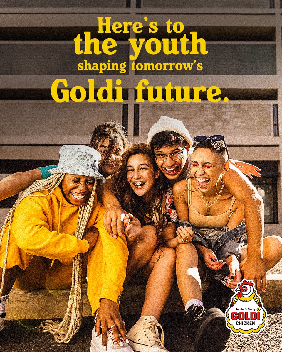 goldichicken's tweet photo. Goldi Chicken celebrates the youth bringing fresh energy, bold dreams &amp; big flavour into every home ❤️

🍗 With crispy 500 g Jumbo Pops &amp; Nuggets, youth is always sorted.

Get them at Shoprite and Checkers at stores.

#GoldiChicken #YouthDay https://t.co/VXolCwtERr