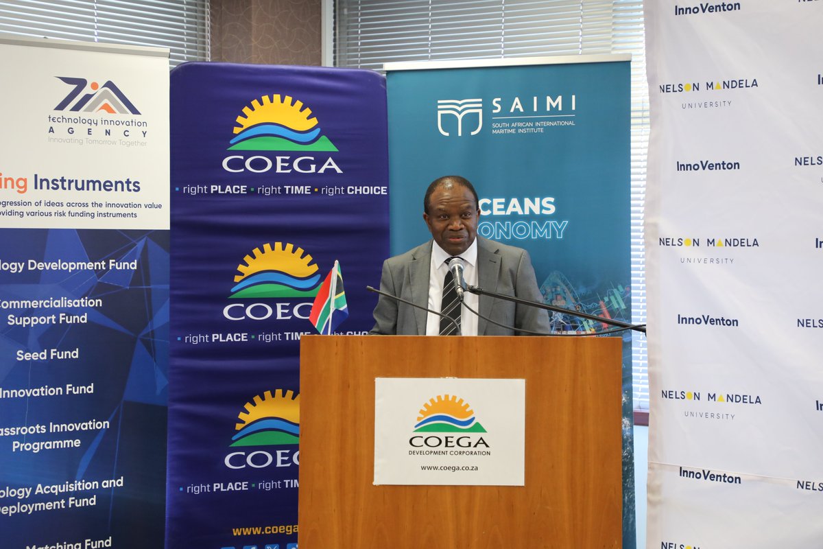 tiaorgza's tweet photo. Today TIA CEO Dr. Titus Mathe took a decisive step toward changing that reality. Through four landmark partnerships with the COEGA, Nelson Mandela University, SAIMI, and InnoVenton.

#Innovation #DSTI #NSI #Partnerships https://t.co/p15FBm0ZFS