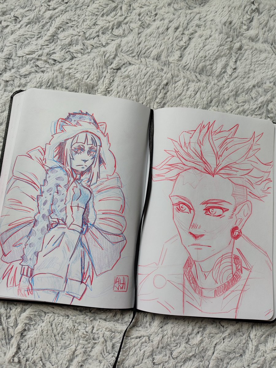 Alwwa_'s tweet photo. Sketchbook pages
#gachiakuta #enjin https://t.co/RORDHjciQT
