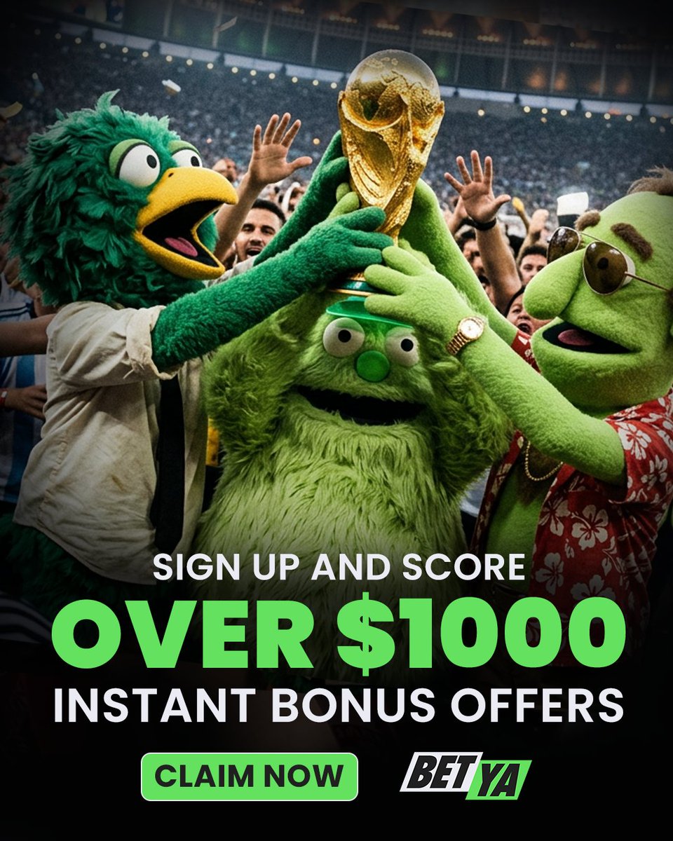 betyacom's tweet photo. Everyone's talking about who lifts the trophy I'm wondering who's claiming the bonus

Over $1,000 in instant bonus offers waiting for new players. https://t.co/8EehtHMkDo